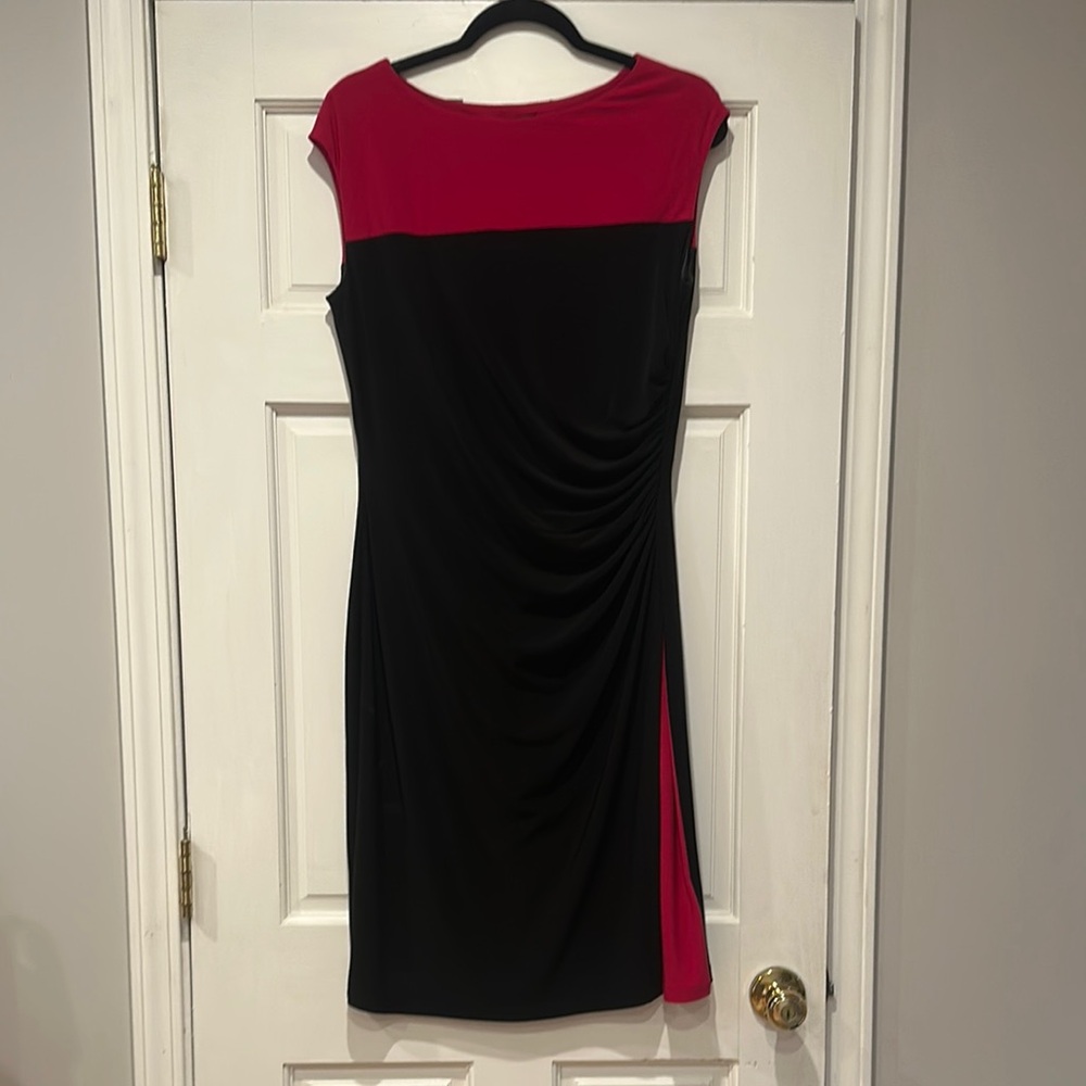 Elegant Black and pink Women's Dress